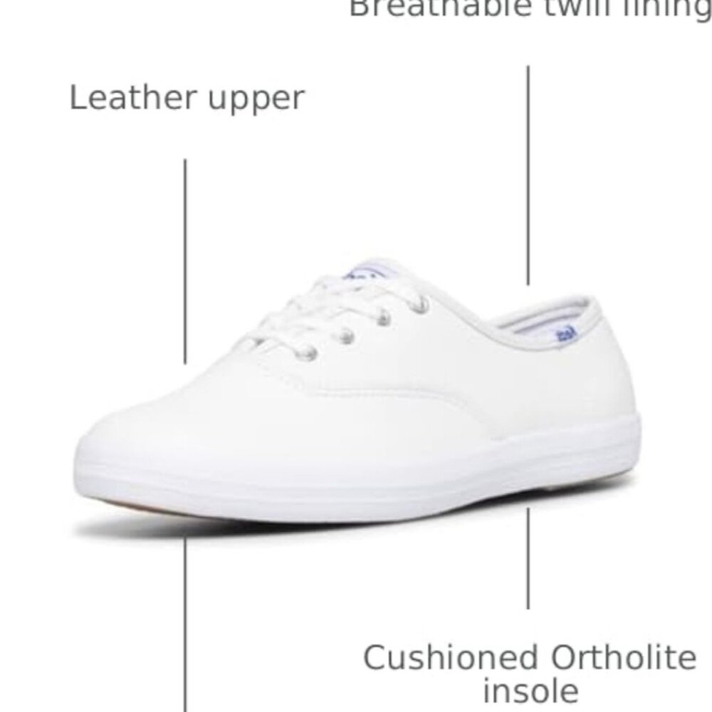 Keds 100% leather sneaker - Picture 4 of 9